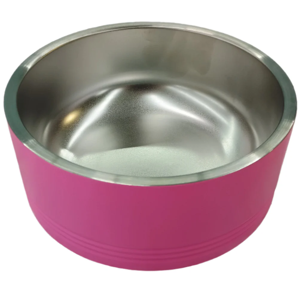 Polar Camel Cast Aluminum Dog Bowl - 32 oz. (Blank) - Image 4