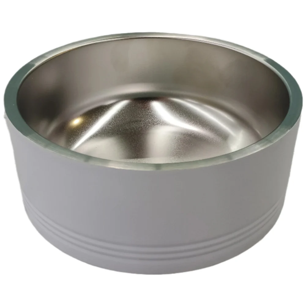 Polar Camel Cast Aluminum Dog Bowl - 32 oz. (Blank) - Image 5