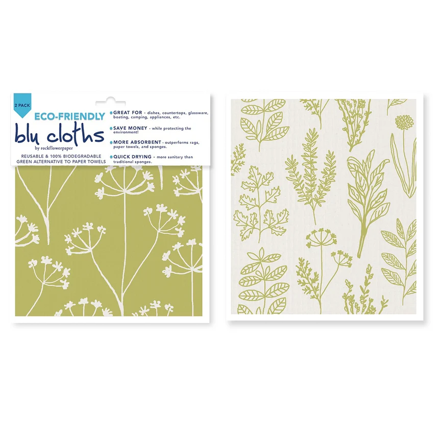 RockFlowerPaper Blu Cloth Biodegradable Sponges - 2 pc. - Image 4