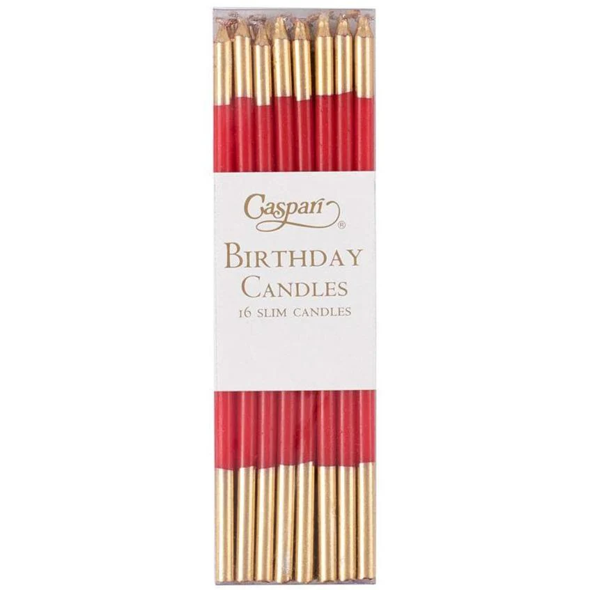 Caspari Slim Birthday Candles - 16 pc. - Image 6