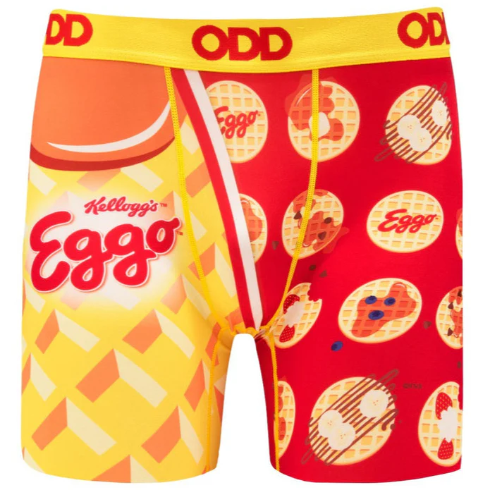 Odd Sox Men's Novelty Boxer Briefs (Breakfast Foods) - Image 6