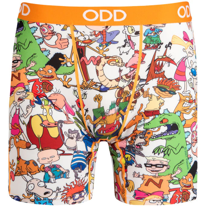 Odd Sox Men's Novelty Boxer Briefs (Cartoons) - Image 4