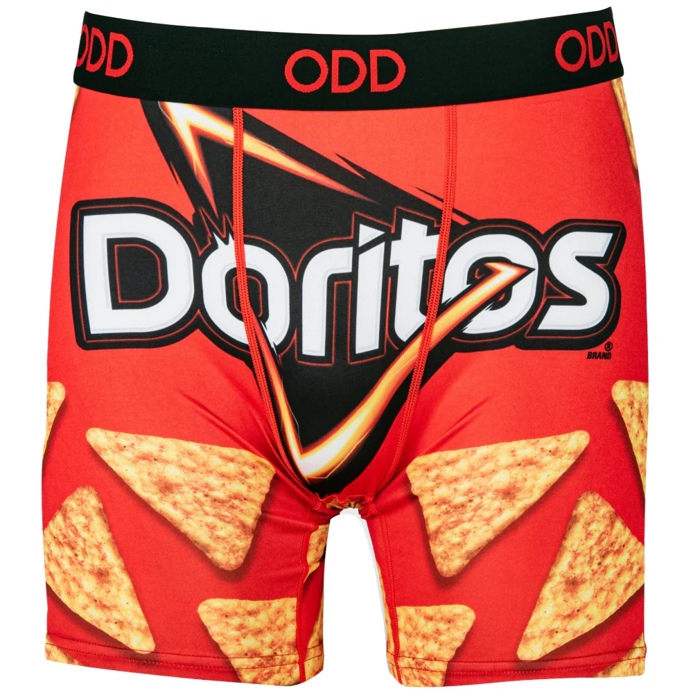 Odd Sox Men's Novelty Boxer Briefs (Chips & Crackers) - Image 3
