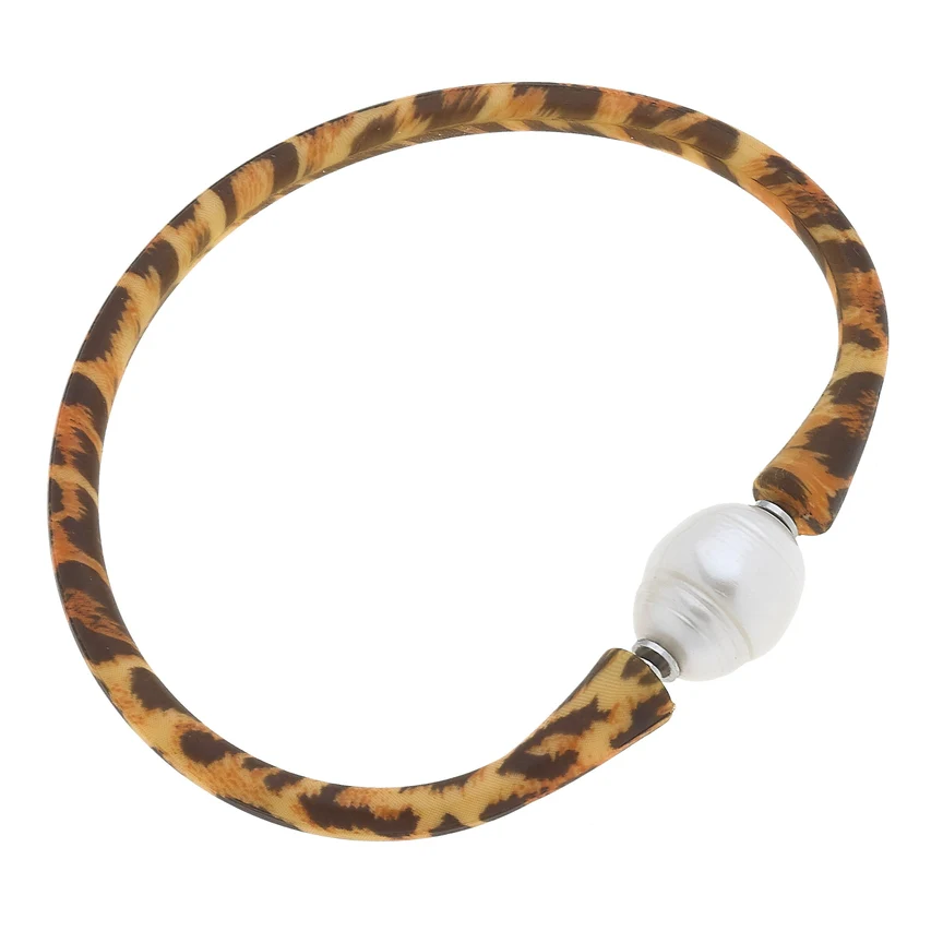 Bali Freshwater Pearl Silicone Bracelet - Image 5