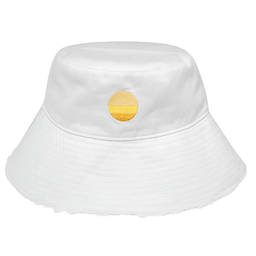 Mersea Cotton Fringe Bucket Hat - Image 3