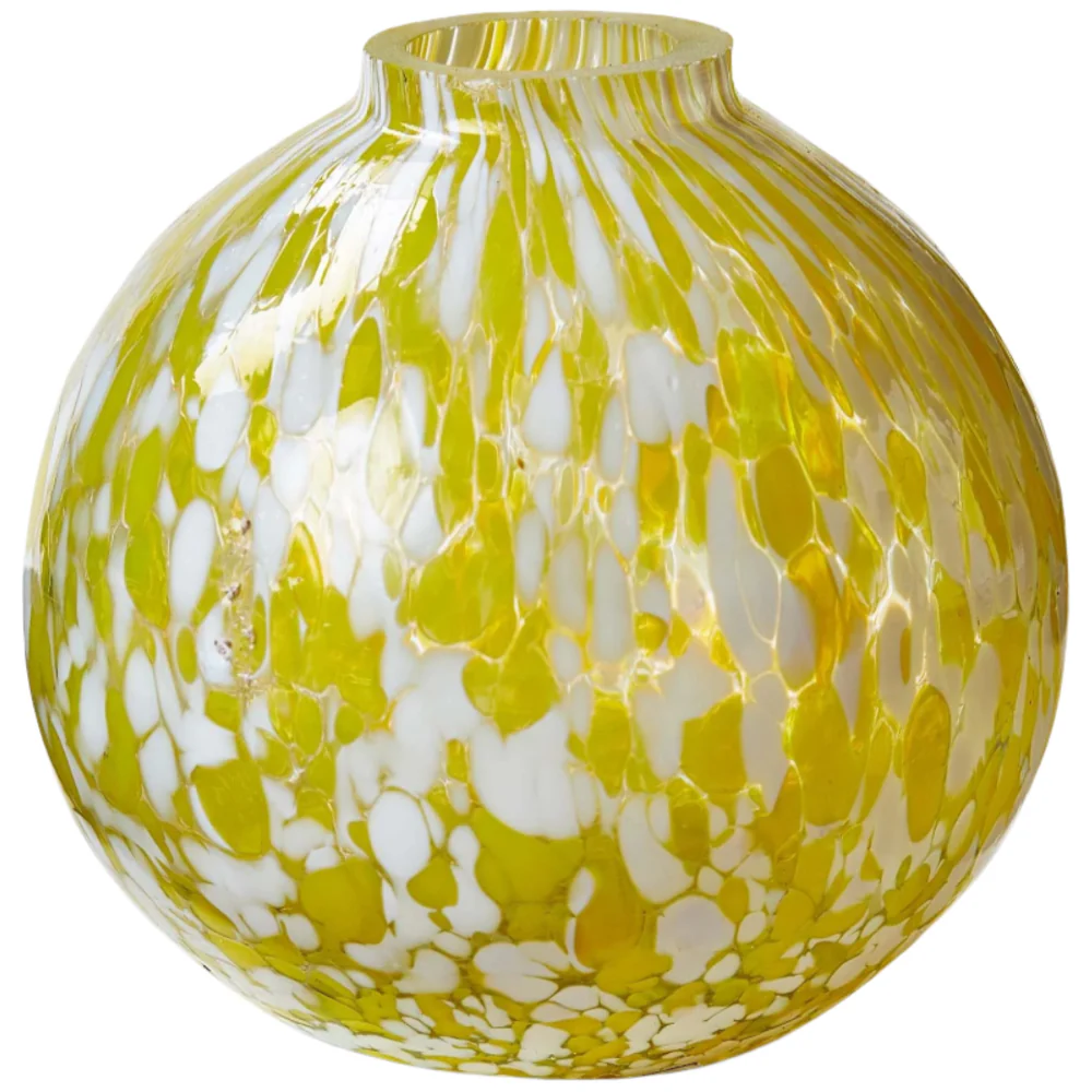 Speckled "Confetti" Blown Glass Bud Vase - 3" - Image 4