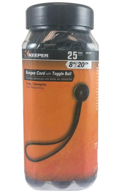 Keeper Braided Bungee Cord with Toggle Ball (Value Packs) - Image 2