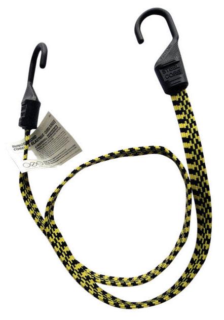 Keeper Braided Flat Bungee Cords - Steel Core Hook - Image 3