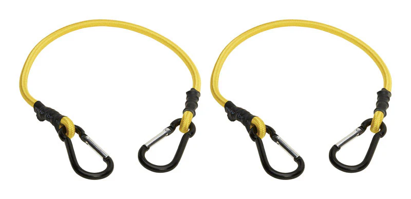 Keeper Braided Bungee Cords - Carabiner Clip - Image 2