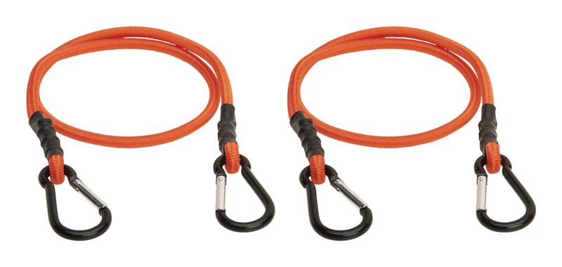 Keeper Braided Bungee Cords - Carabiner Clip - Image 3