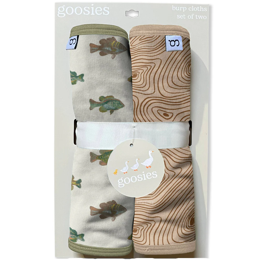 Goosies Extra Soft Poly-Cotton Baby Burp Cloths - 2 pc. - Image 3