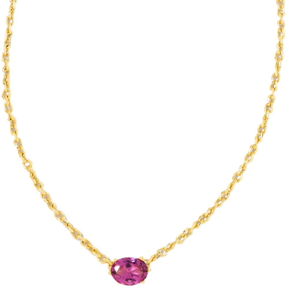 Kendra Scott Cailin Gold Crystal Pendant Necklace - Image 10