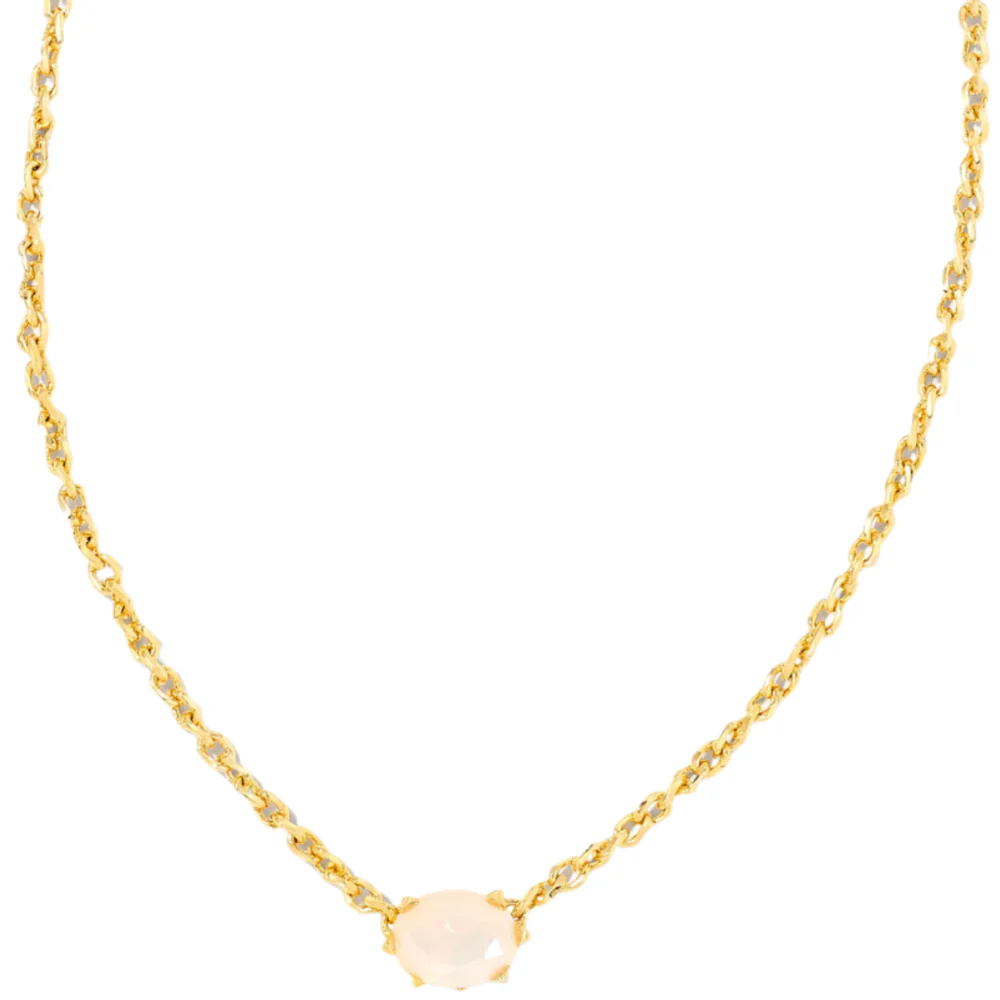 Kendra Scott Cailin Gold Crystal Pendant Necklace - Image 5