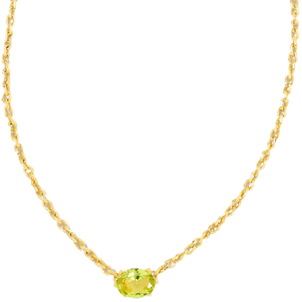 Kendra Scott Cailin Gold Crystal Pendant Necklace - Image 6