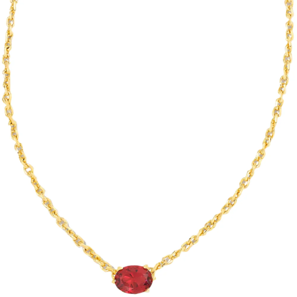Kendra Scott Cailin Gold Crystal Pendant Necklace - Image 7