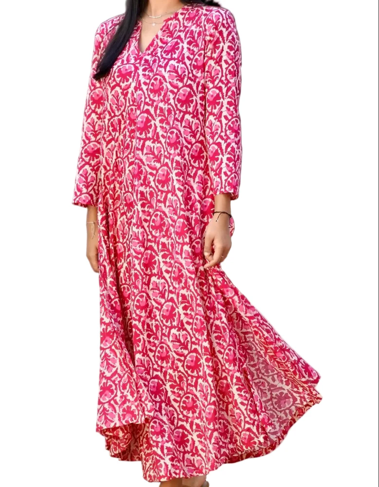 Dolma Cotton Calypso Aurora Dress - Image 2