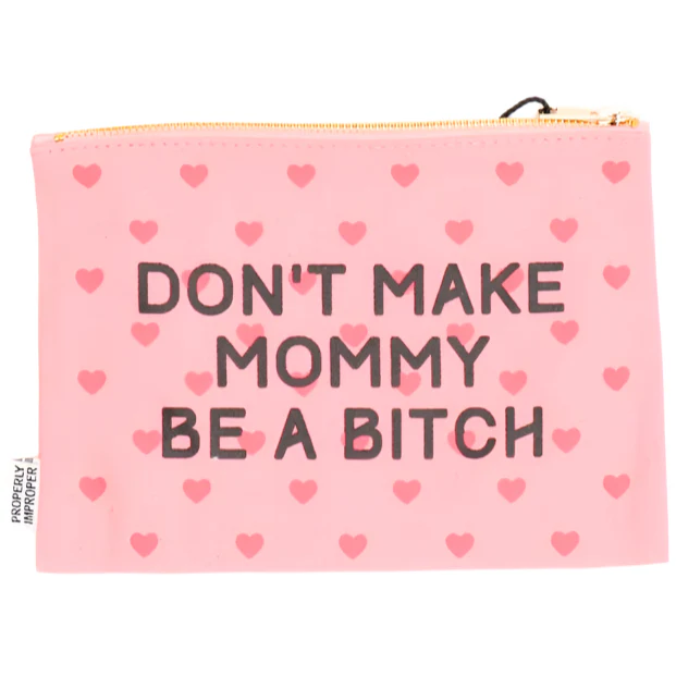 Properly Improper Snarky Canvas Coin Pouches - 7" x 9.5" - Image 10