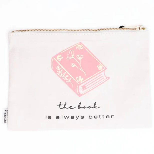 Properly Improper Snarky Canvas Coin Pouches - 7" x 9.5" - Image 11