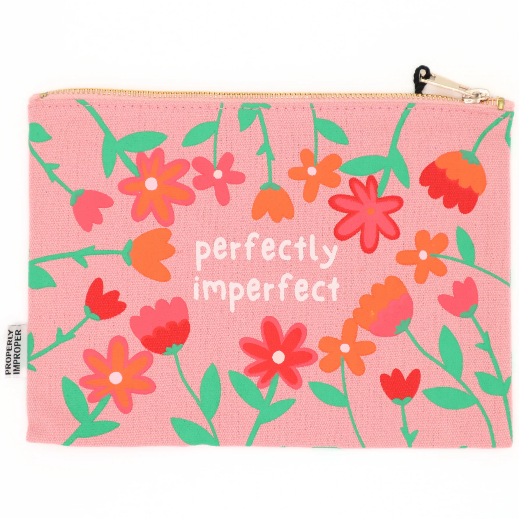 Properly Improper Snarky Canvas Coin Pouches - 7" x 9.5" - Image 4
