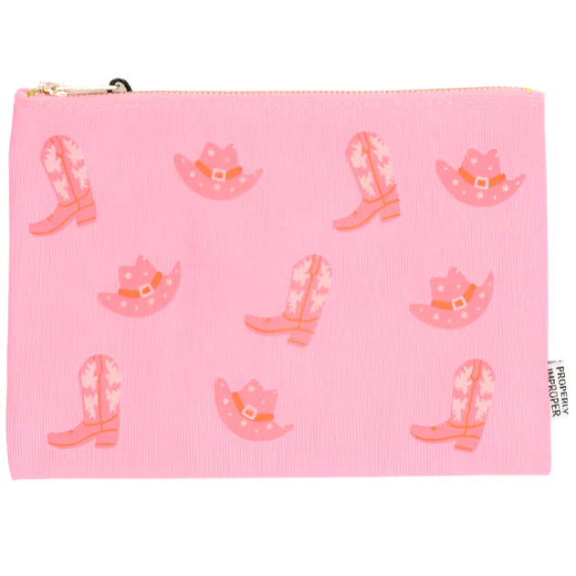 Properly Improper Snarky Canvas Coin Pouches - 7" x 9.5" - Image 7