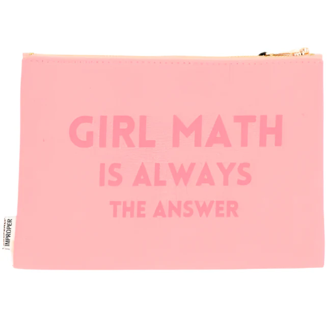 Properly Improper Snarky Canvas Coin Pouches - 7" x 9.5" - Image 8