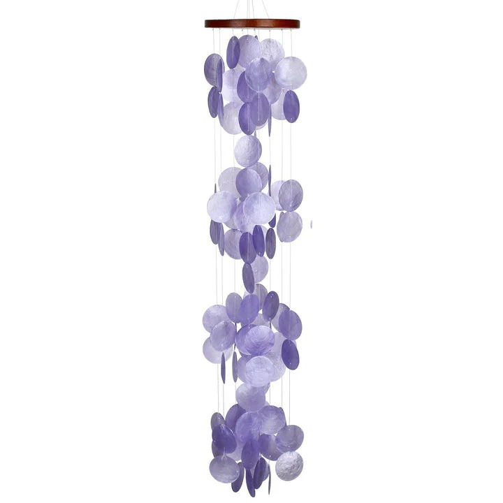 Woodstock Capiz Waterfall Windhimes - 40" - Image 7
