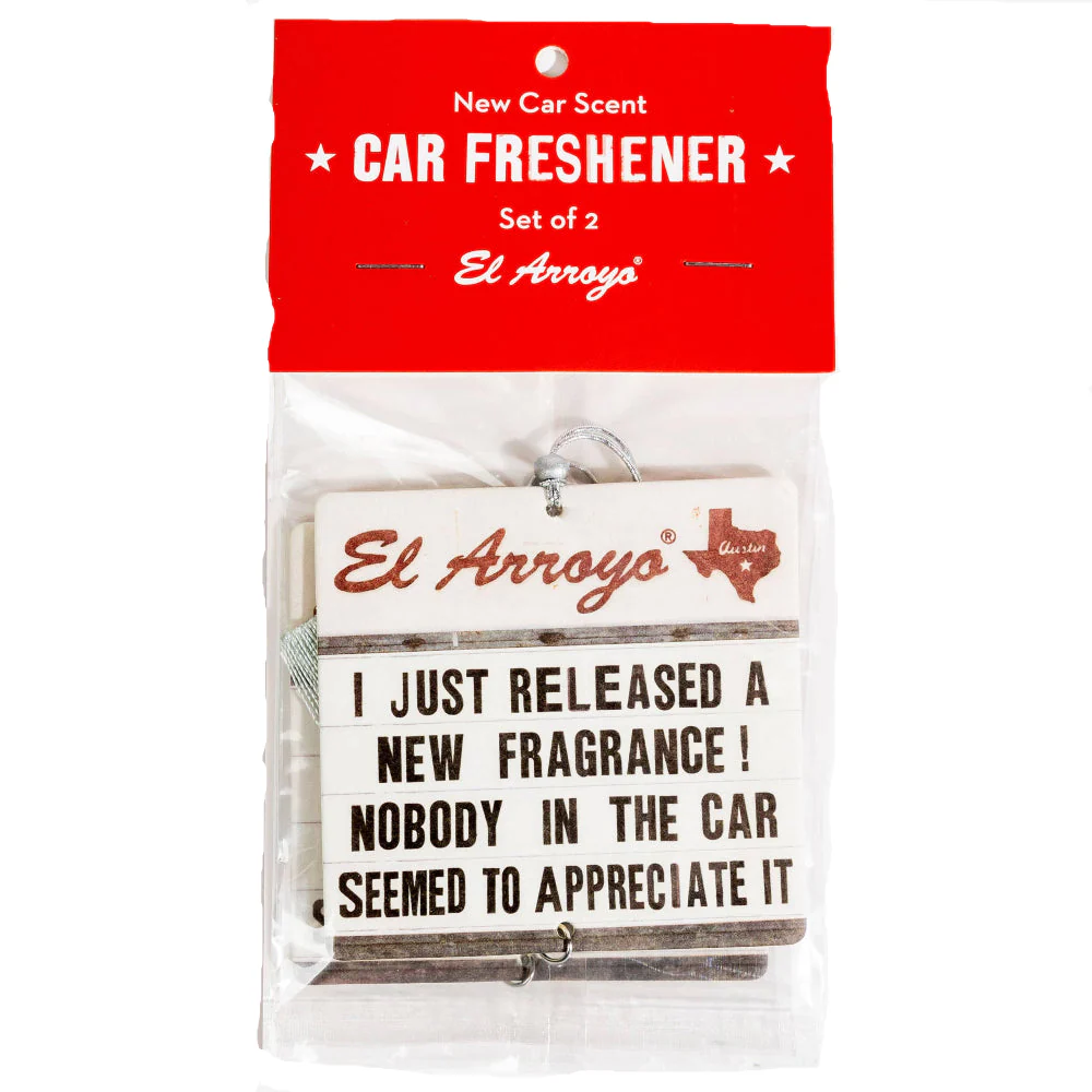El Arroyo "New Car" Scented Air Fresheners - 2 pc. - Image 3