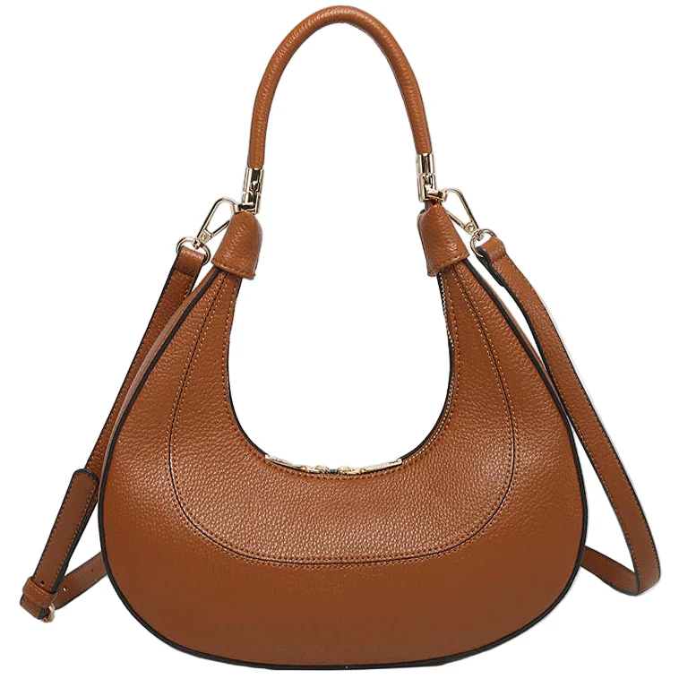 Jen & Co. Clara Vegan Leather Crescent Shoulder Bag - Image 2