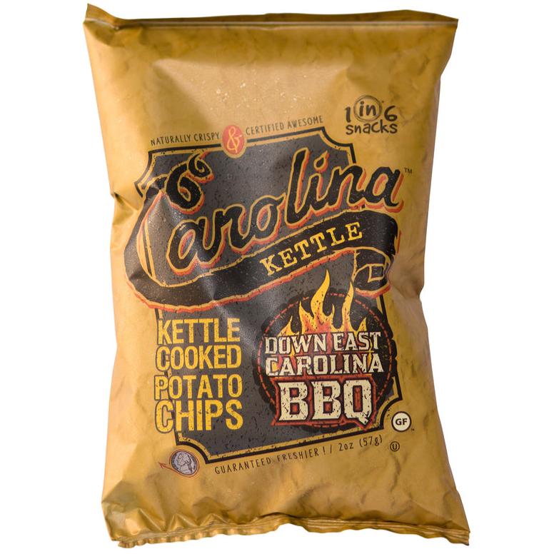 Carolina Kettle Cooked Potato Chips - 2 oz. - Image 3