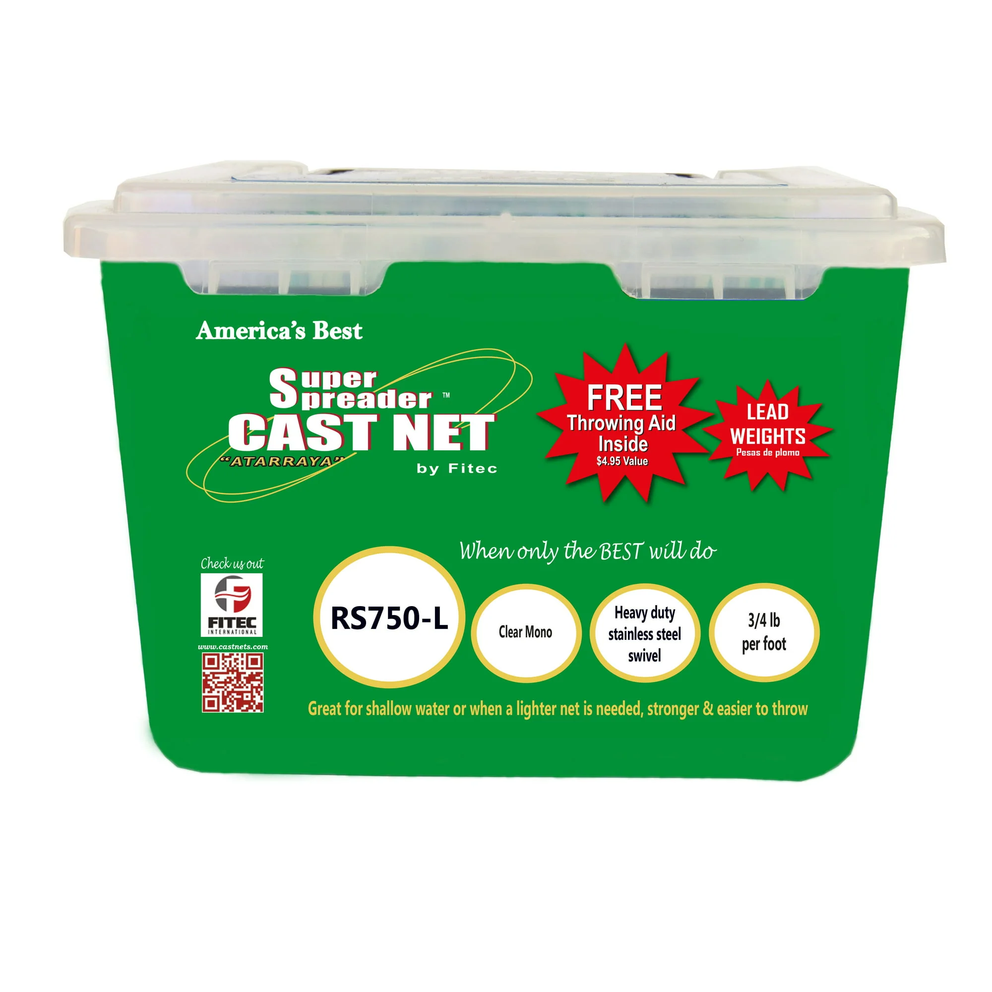 Fitec Super Spreader Cast Net - Image 2