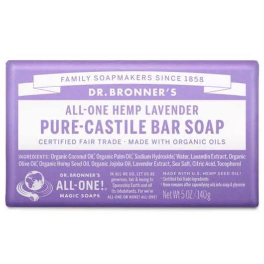 Dr. Bronner's Organic Fair Trade Pure-Castile Bar Soap - 5 oz. - Image 3