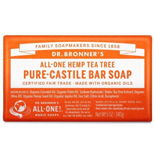 Dr. Bronner's Organic Fair Trade Pure-Castile Bar Soap - 5 oz. - Image 5