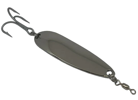 Gator Lures Silver Gator Casting Spoons - 0.75 oz to 3 oz. - Image 3