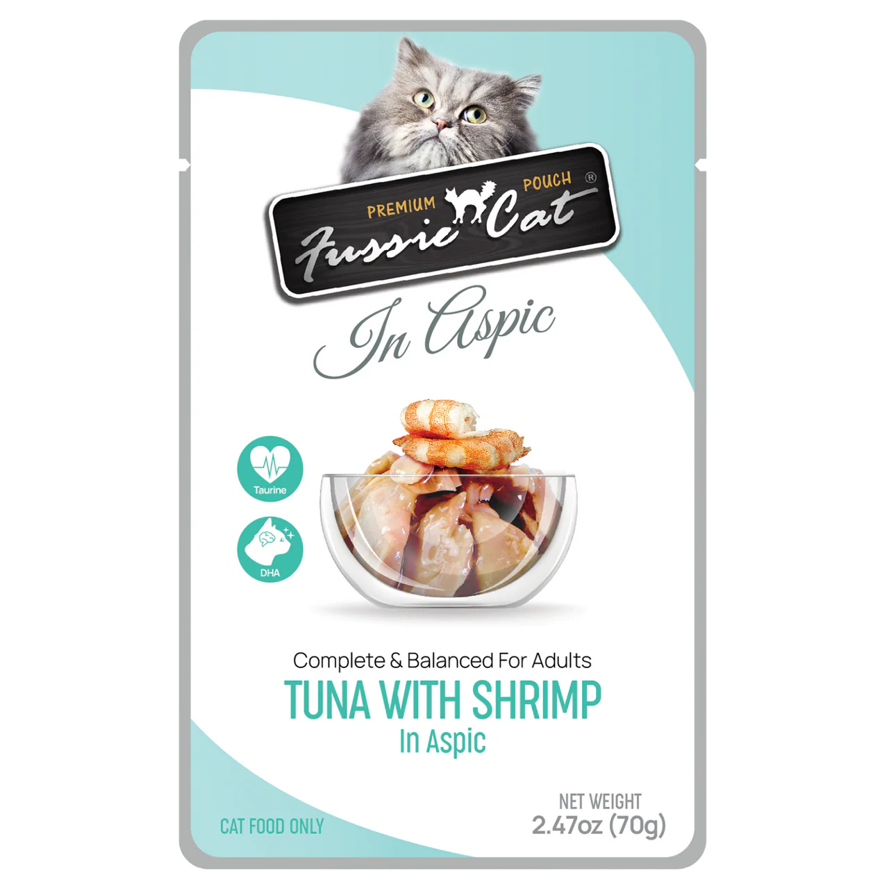 Fussie Cat Premium Cat Food Pouches - 2.47 oz. - Image 4