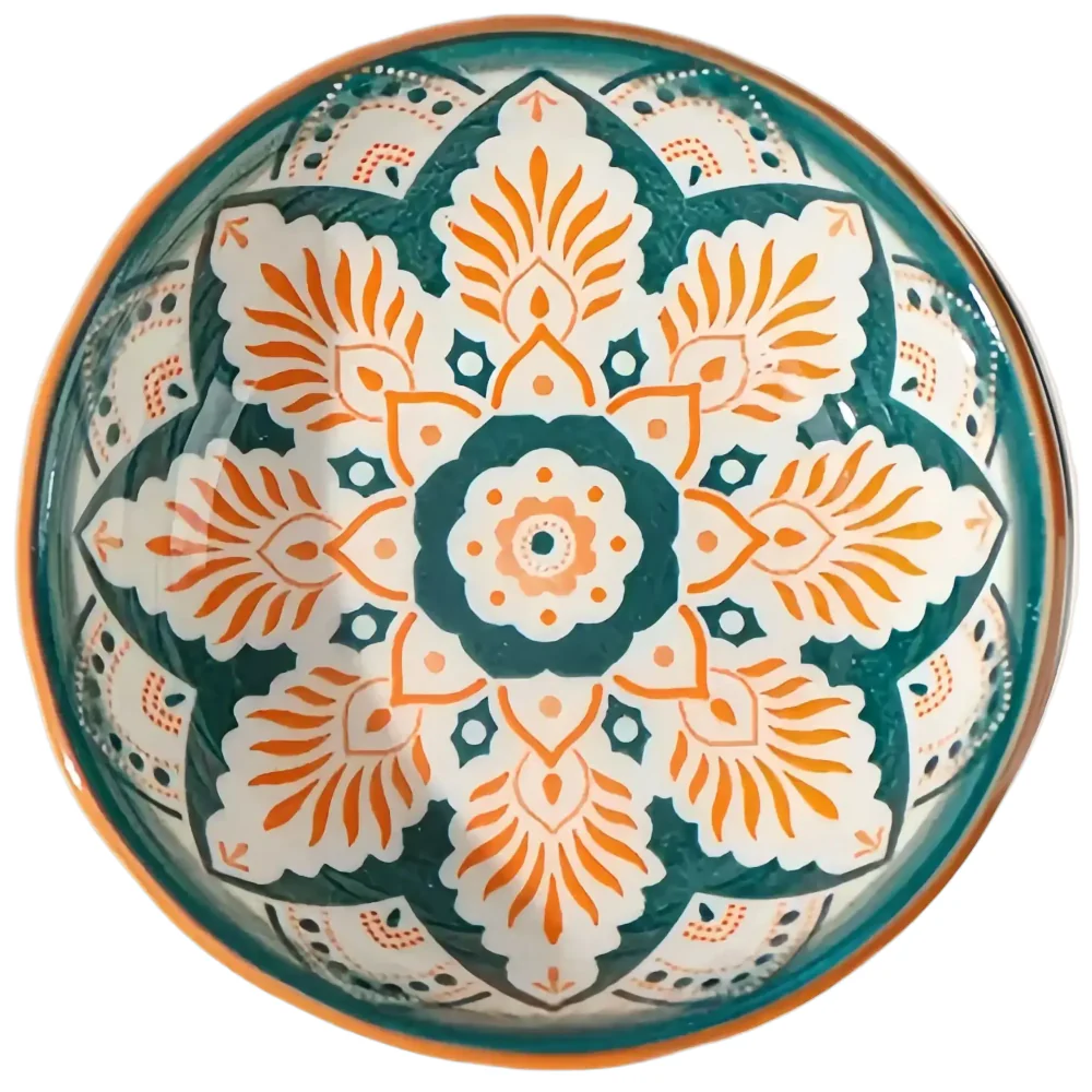 Otterware Hand-Painted Ceramic Moroccan Dipping Dishes - 3.5" - Image 10