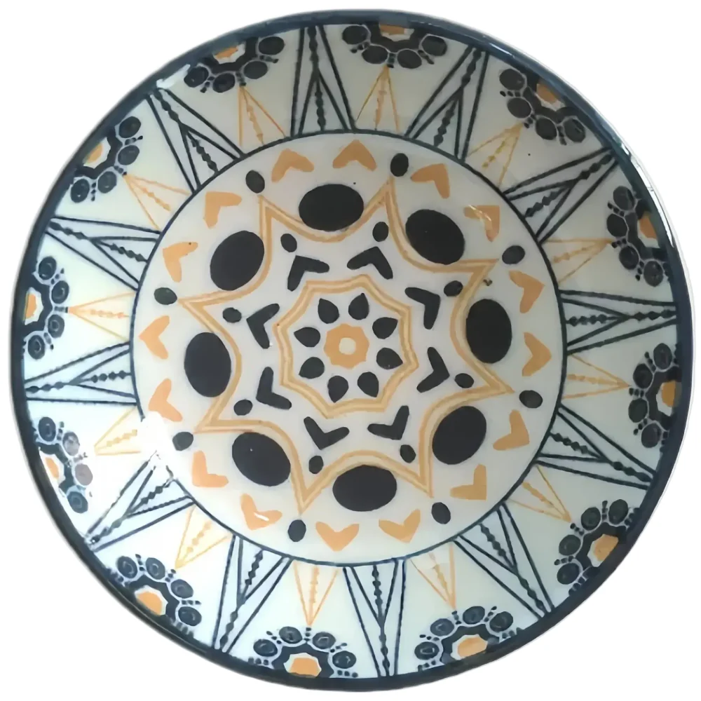 Otterware Hand-Painted Ceramic Moroccan Dipping Dishes - 3.5" - Image 6