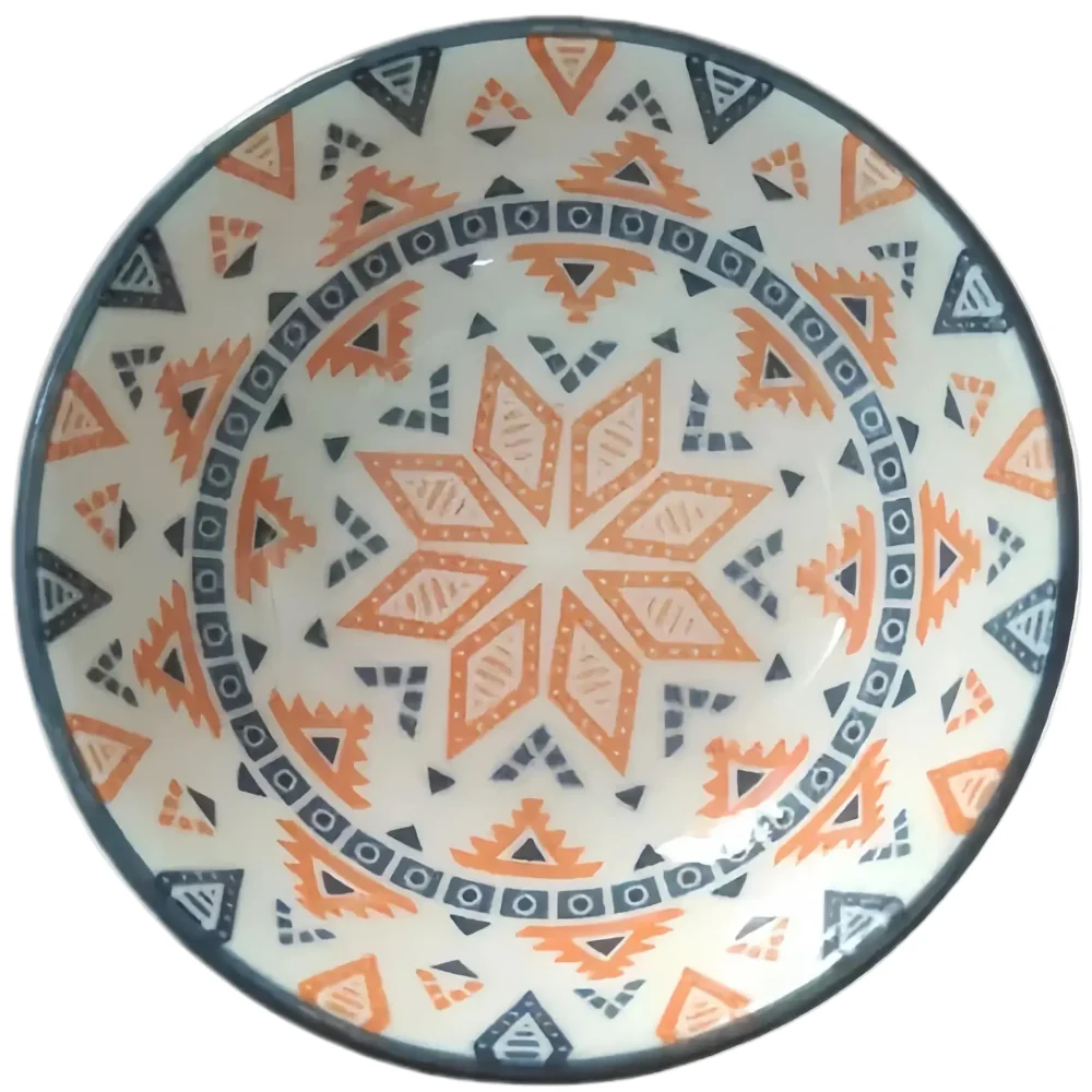 Otterware Hand-Painted Ceramic Moroccan Dipping Dishes - 3.5" - Image 7
