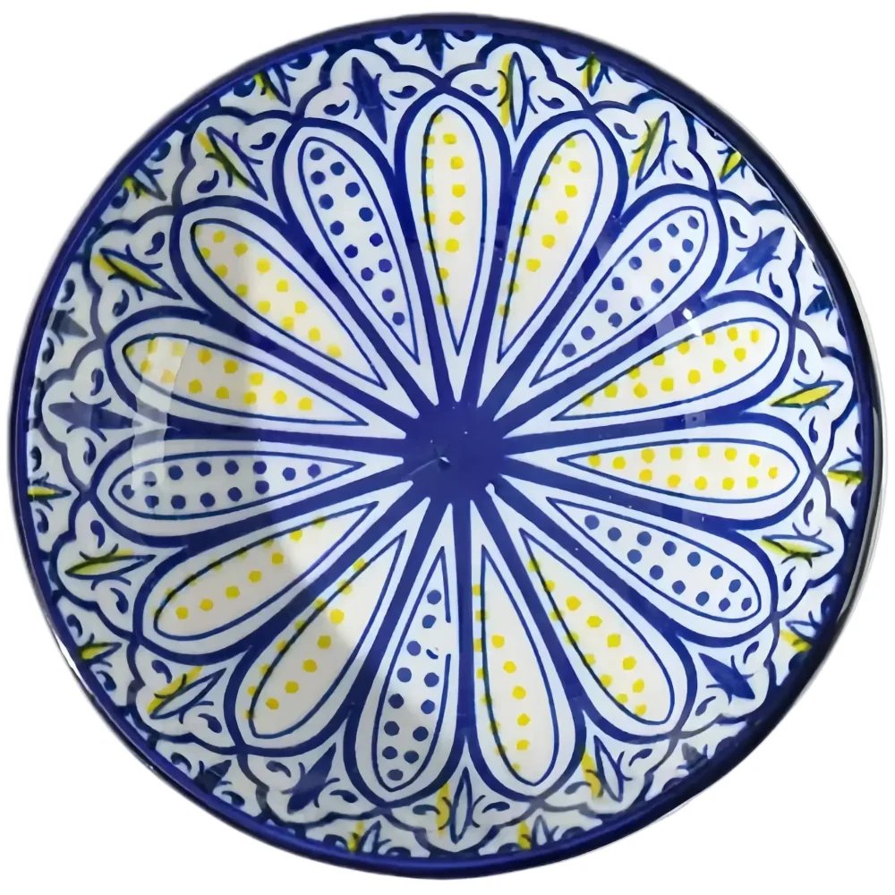 Otterware Hand-Painted Ceramic Moroccan Dipping Dishes - 3.5" - Image 8