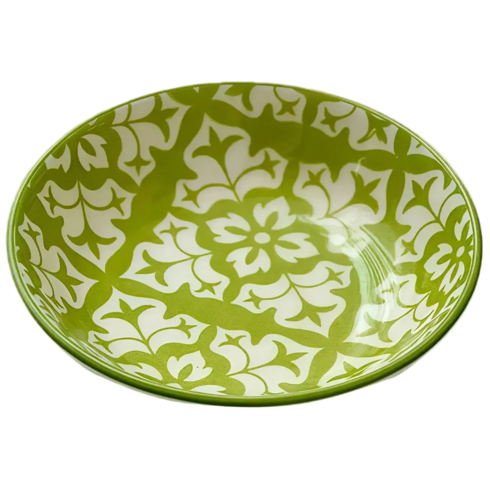 Otterware Hand-Painted Ceramic Bohemian Sauce Dishes - 3.8" - Image 3