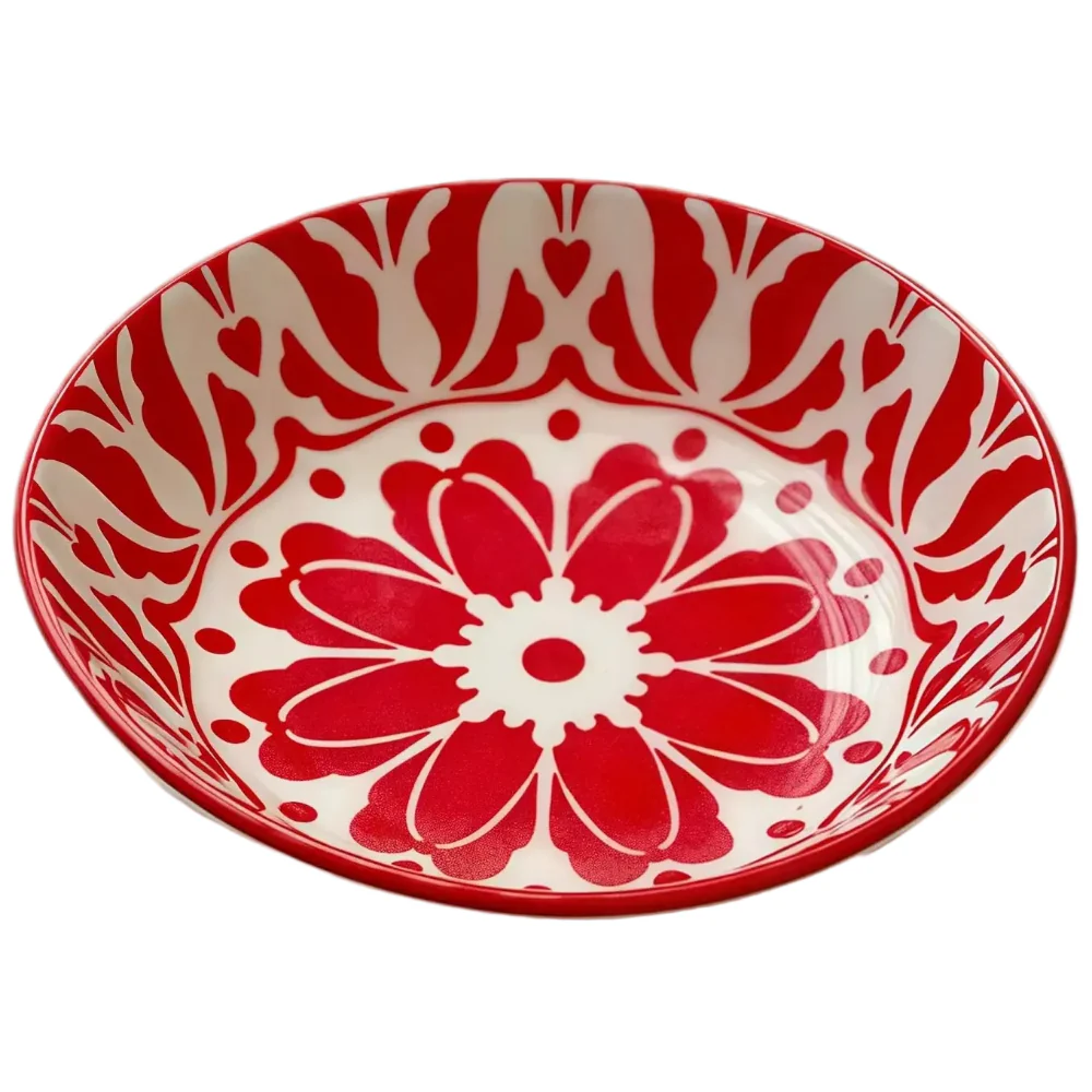 Otterware Hand-Painted Ceramic Bohemian Sauce Dishes - 3.8" - Image 5