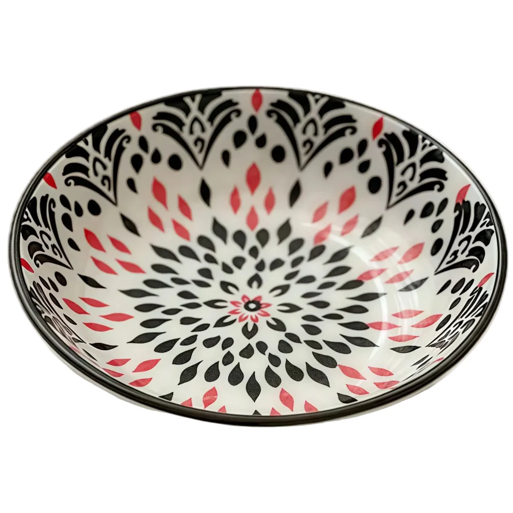 Otterware Hand-Painted Ceramic Bohemian Sauce Dishes - 3.8" - Image 6