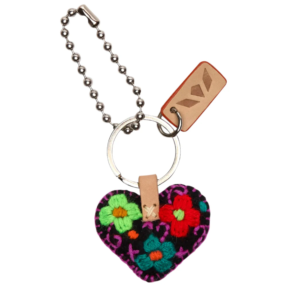 Consuela Corazon Embroidered Bag Charms - Image 4