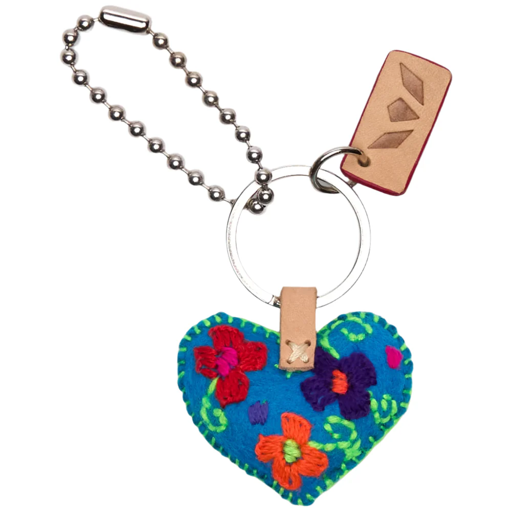 Consuela Corazon Embroidered Bag Charms - Image 6