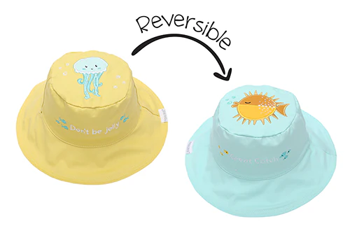 Flap Jacks Reversible Toddler & Youth Sun Hats - Image 3