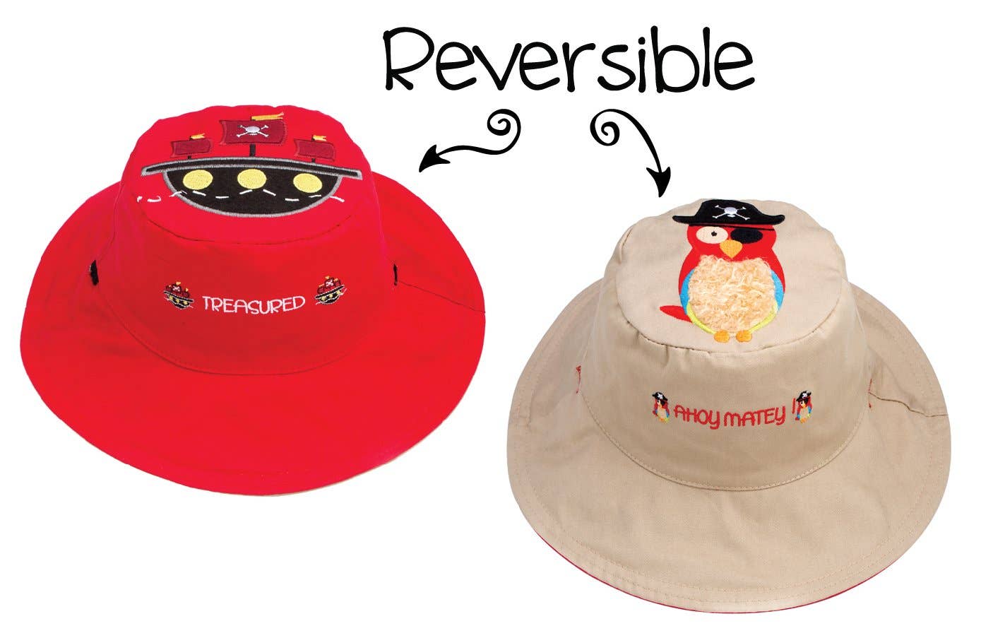Flap Jacks Reversible Toddler & Youth Sun Hats - Image 31