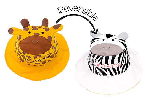 Flap Jacks Reversible Toddler & Youth Sun Hats - Image 4