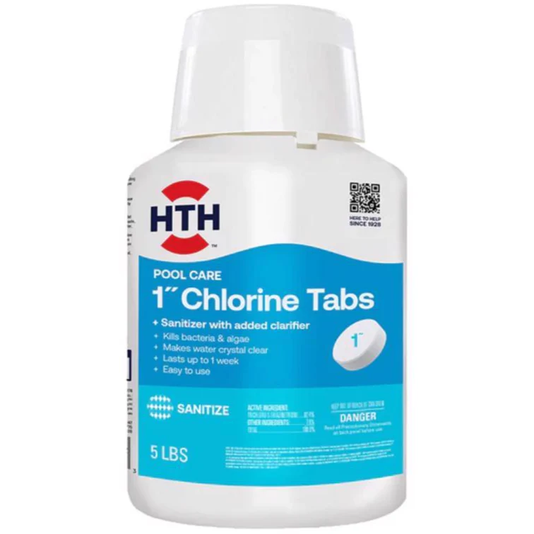 HTH 1" Chlorine Tablets (Regular) - Image 2