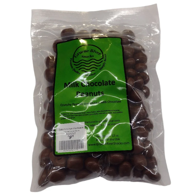 Gruene River Chocolate Covered Peanuts - 8 oz. & 12 oz.