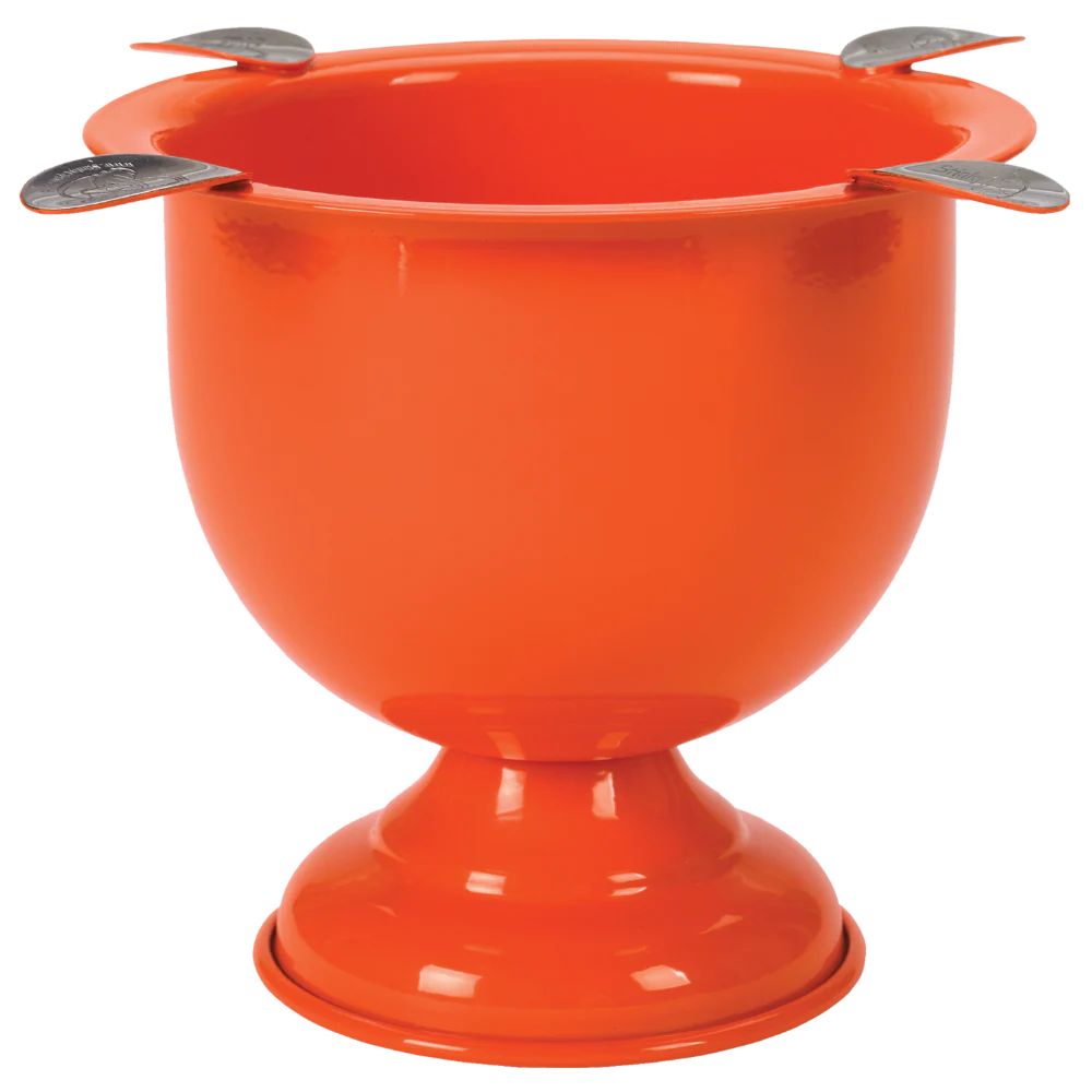 Stinky Pressed Metal 4-Cigar Standing Ashtray - Image 6
