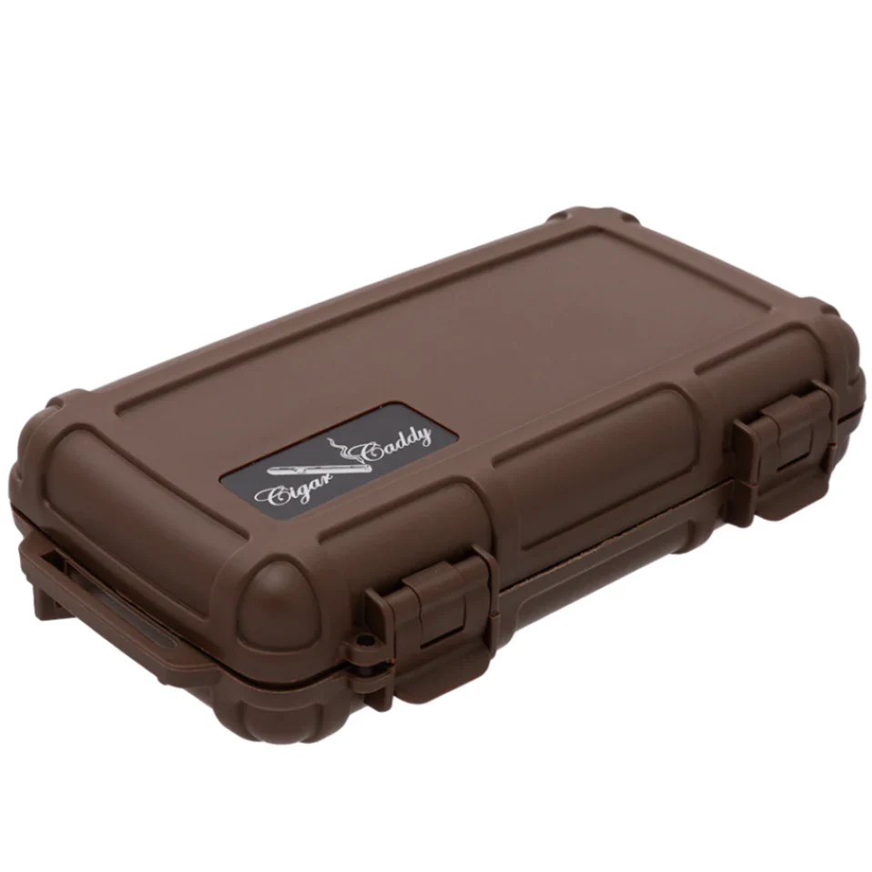 Cigar Caddy Airtight 5-Cigar Travel Humidor Case - Image 3